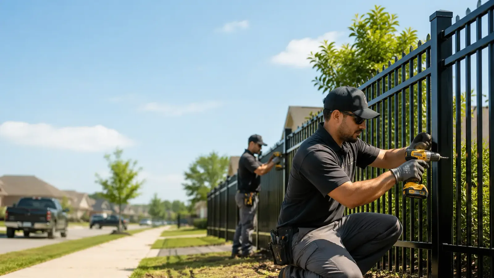 Metal Fence Installation in Crystal, MI